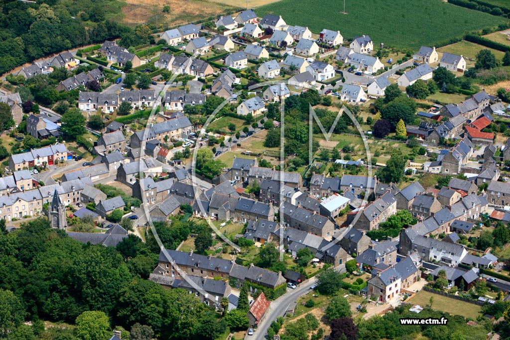 Photo arienne de La Ville-s-Nonais