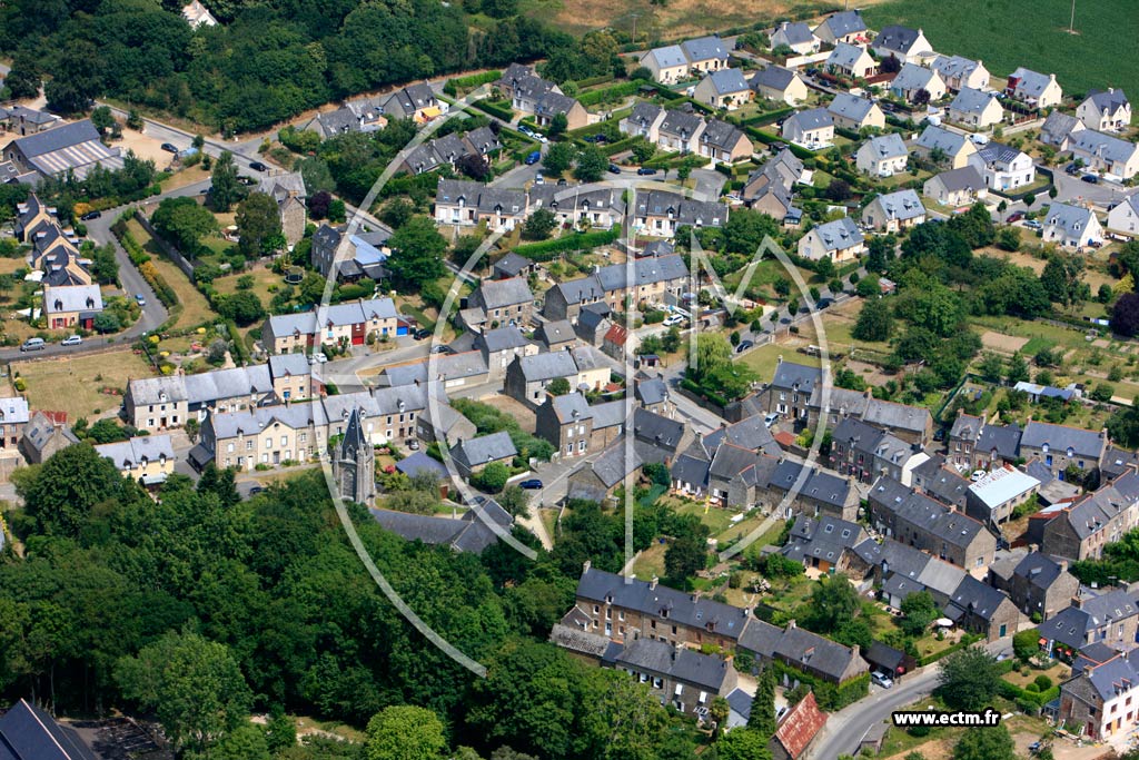 Photo arienne de La Ville-s-Nonais