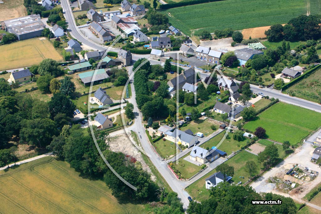 Photo arienne de La Ville-s-Nonais