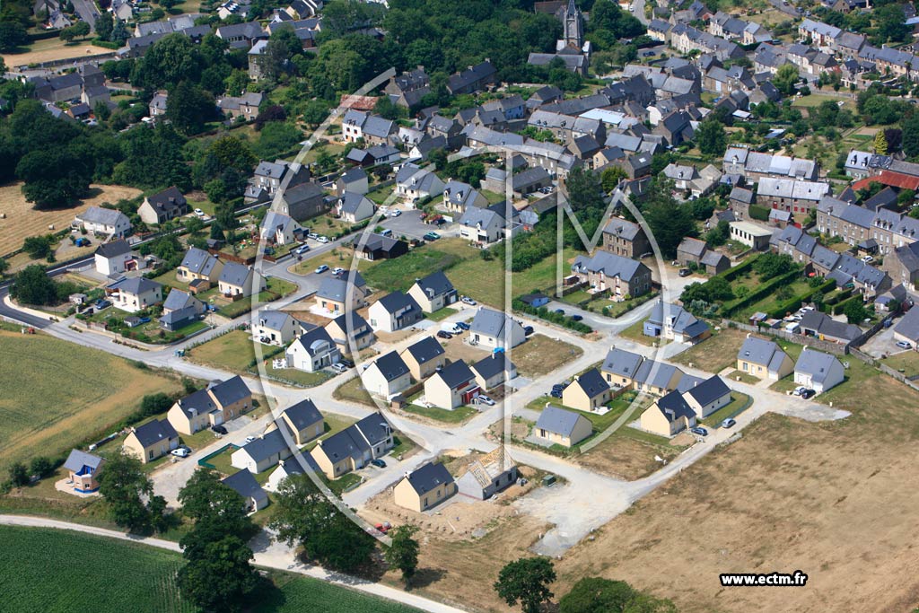 Photo arienne de La Ville-s-Nonais