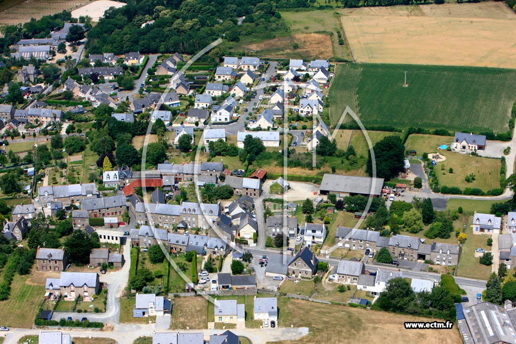 Photo arienne de La Ville-s-Nonais