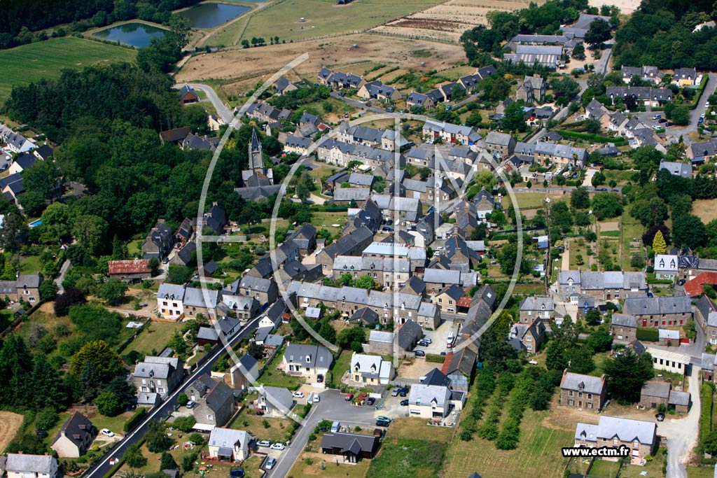 Photo arienne de La Ville-s-Nonais
