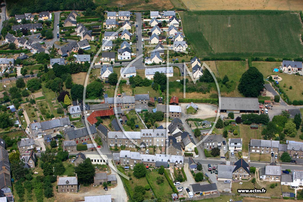 Photo arienne de La Ville-s-Nonais