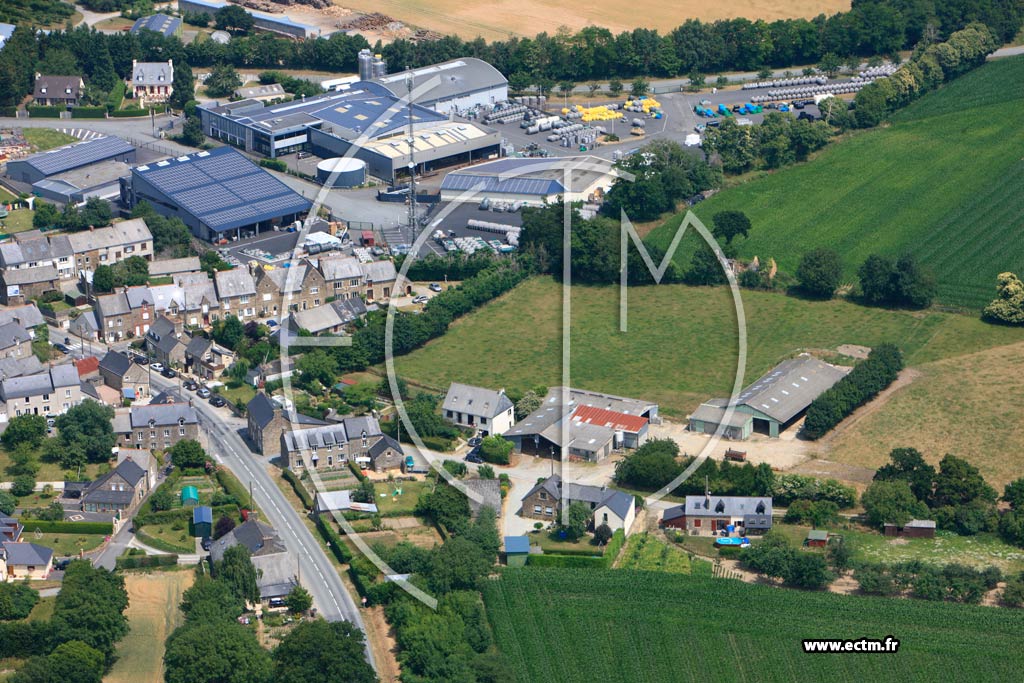 Photo arienne de La Ville-s-Nonais (Doslet)