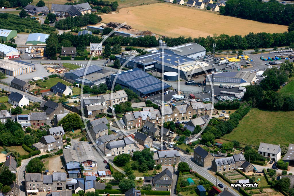Photo arienne de La Ville-s-Nonais (Doslet)
