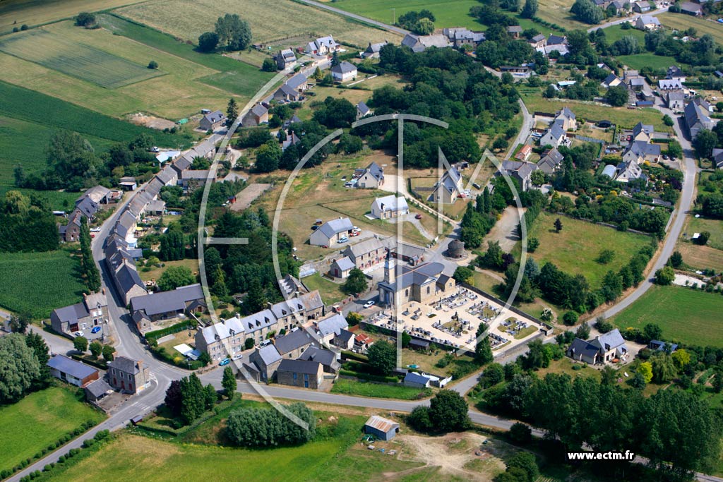 Photo arienne de Lillemer