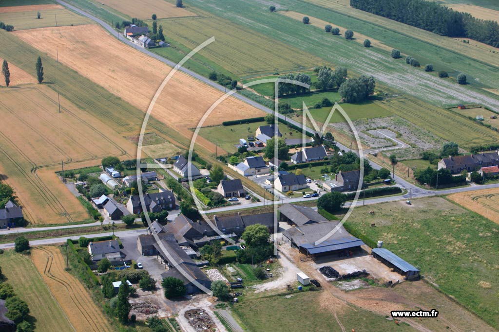 Photo arienne de Lillemer (Roblin)