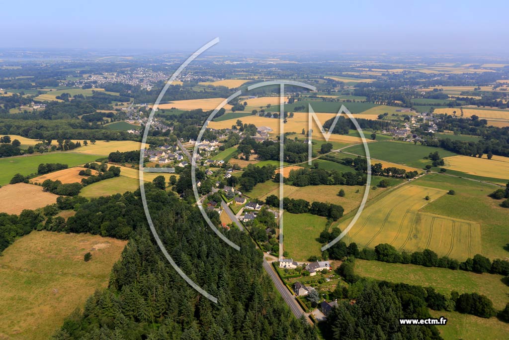 Photo arienne de Miniac-Morvan (Le Grand Clos)