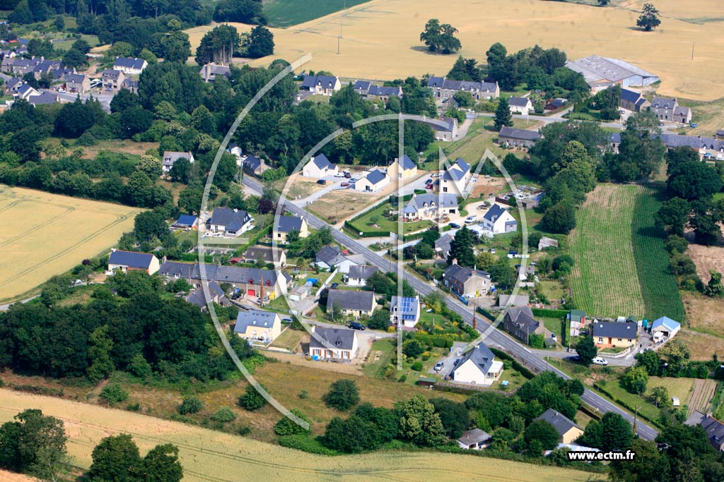 Photo arienne de Miniac-Morvan (Le Grand Clos)