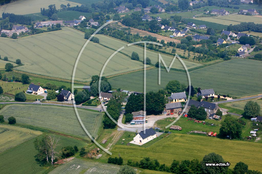 Photo arienne de Mont-Dol