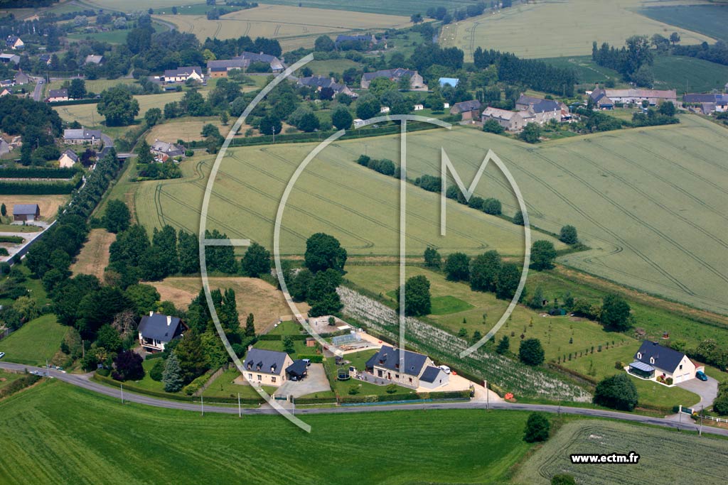 Photo arienne de Mont-Dol
