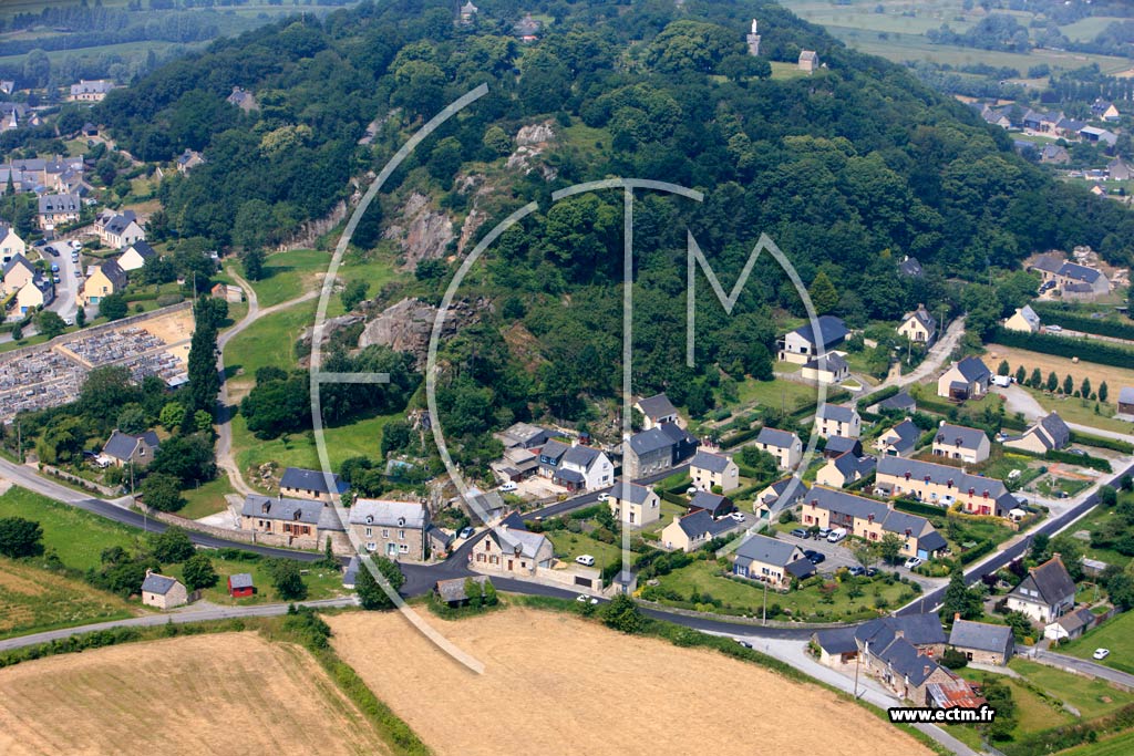 Photo arienne de Mont-Dol