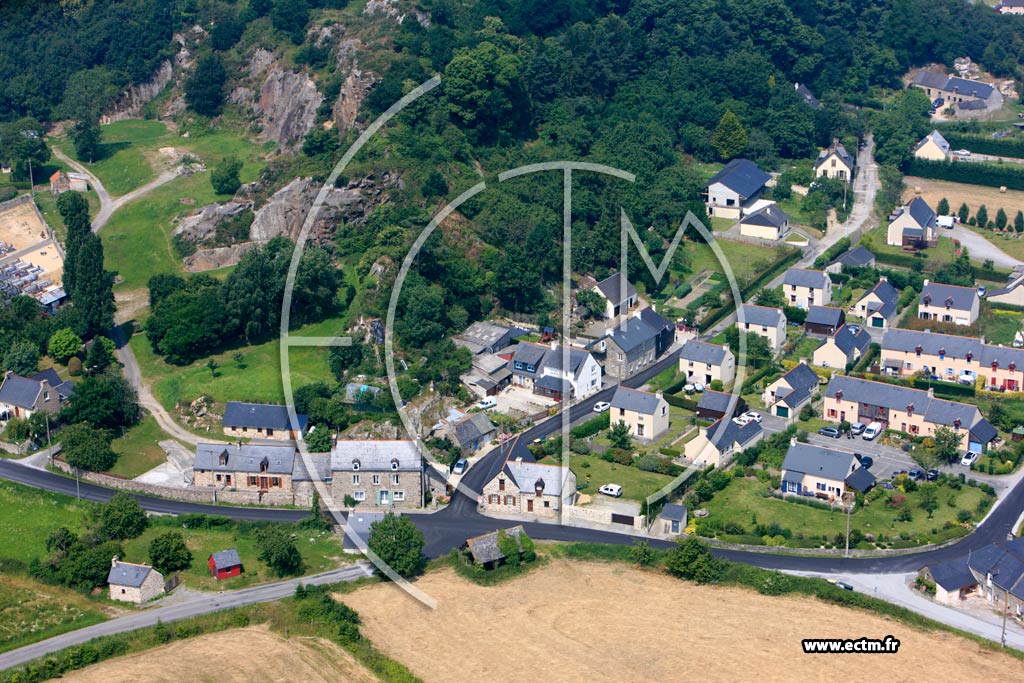 Photo arienne de Mont-Dol