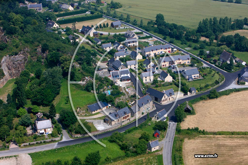 Photo arienne de Mont-Dol