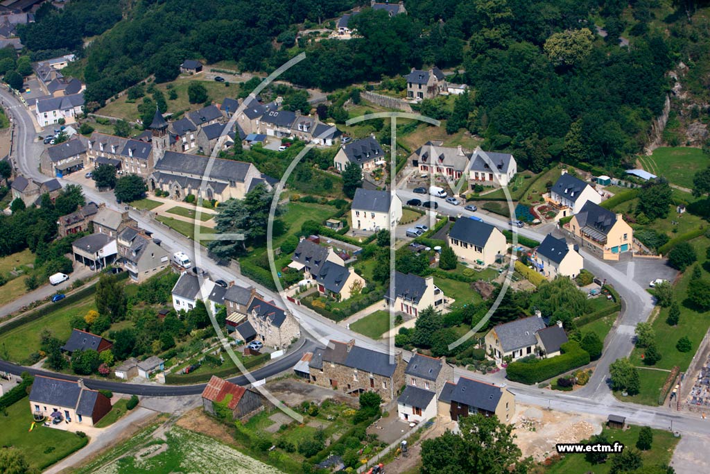 Photo arienne de Mont-Dol