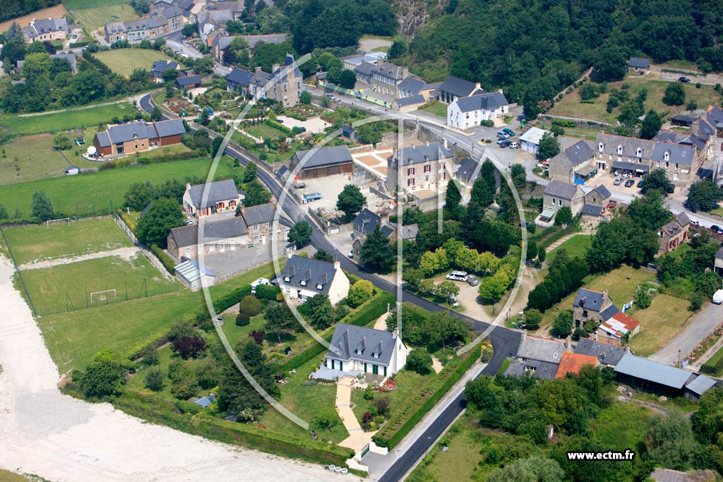 Photo arienne de Mont-Dol