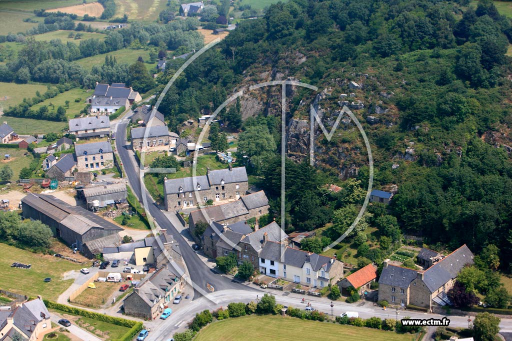 Photo arienne de Mont-Dol