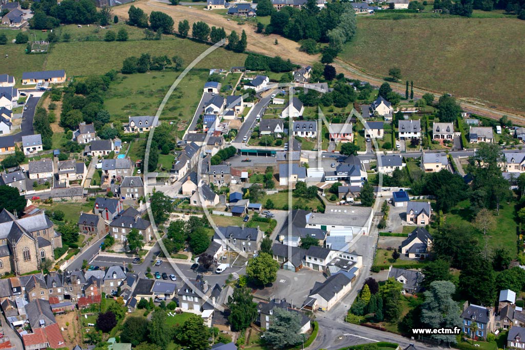 Photo arienne de Plerguer