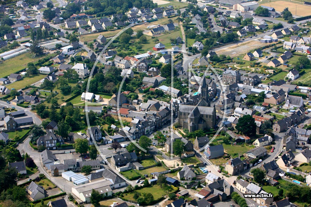 Photo arienne de Plerguer