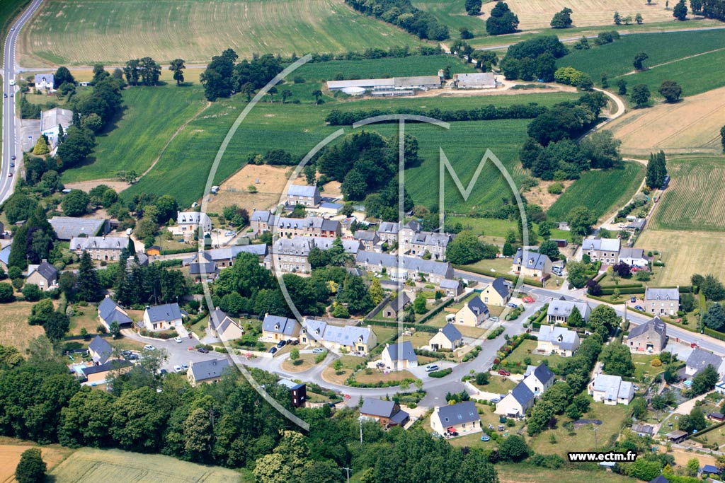 Photo arienne de Pleslin-Trigavou (La Rougerais)
