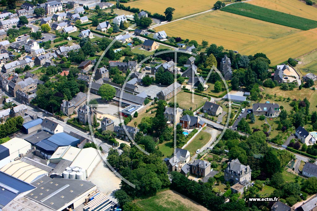 Photo arienne de Pleudihen-sur-Rance