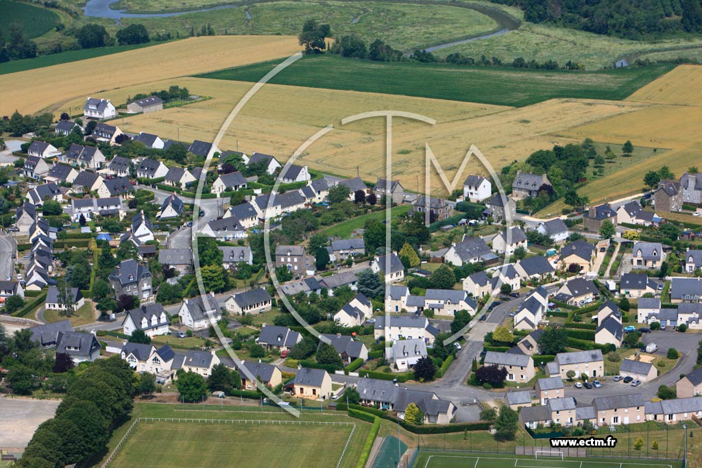 Photo arienne de Pleudihen-sur-Rance
