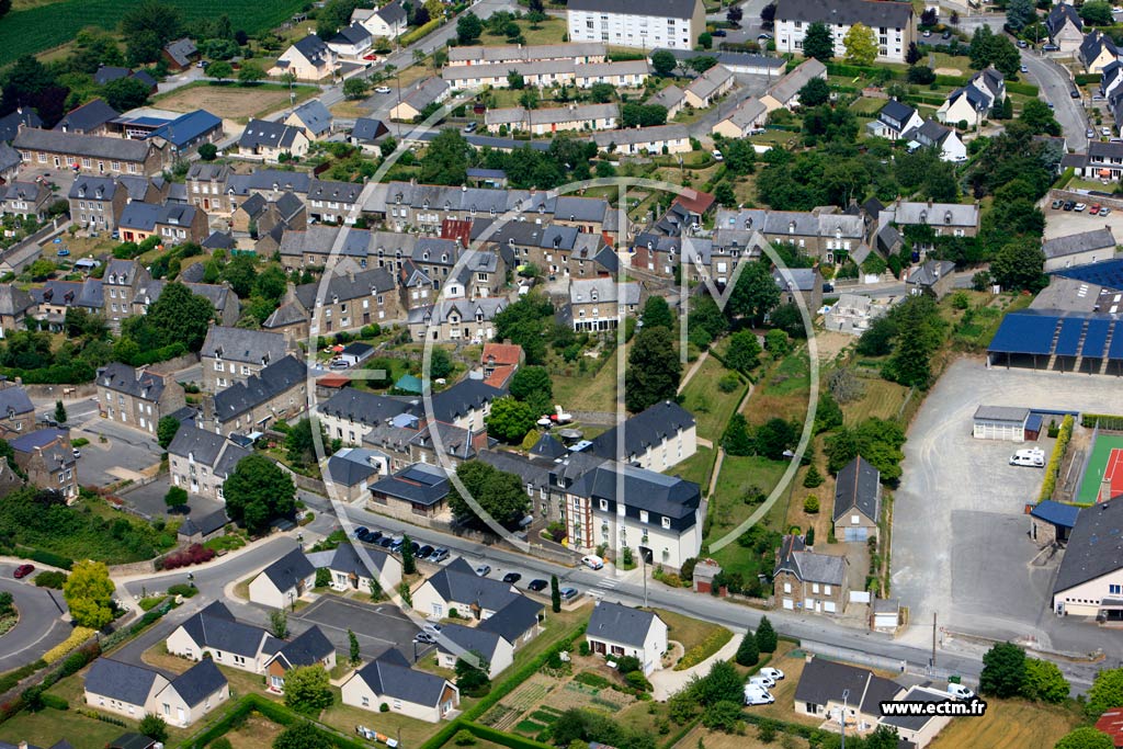 Photo arienne de Pleudihen-sur-Rance