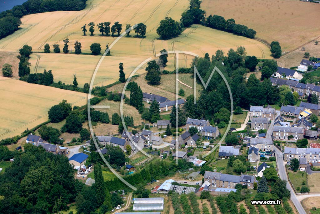 Photo arienne de Pleudihen-sur-Rance (La Chapelle de Mordreuc)