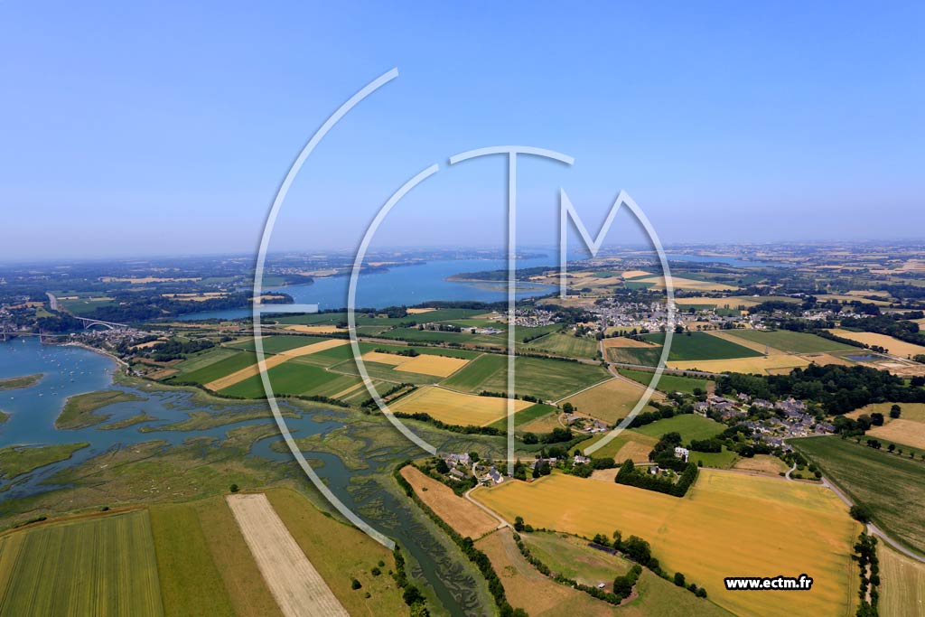Photo arienne de Pleudihen-sur-Rance (La Chapelle Saint-Magloire)