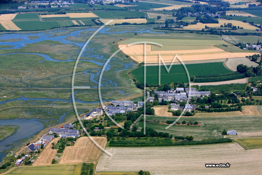 Photo arienne de Pleudihen-sur-Rance (La Coquenais)
