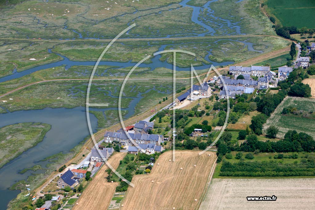 Photo arienne de Pleudihen-sur-Rance (La Coquenais)