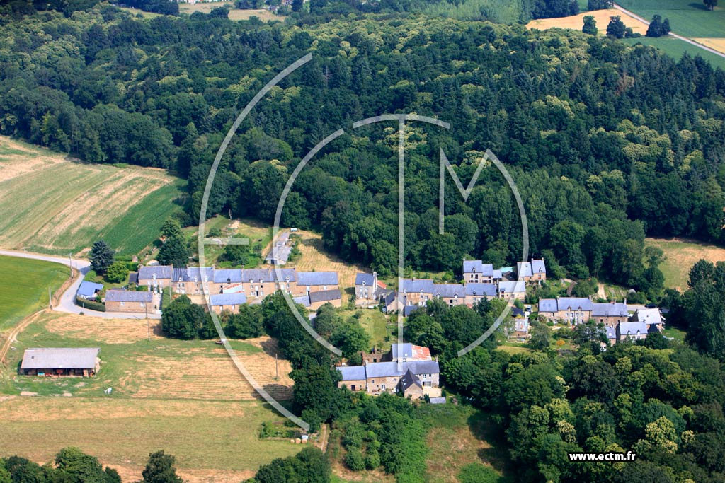 Photo arienne de Pleudihen-sur-Rance (Les Rouchiviers)