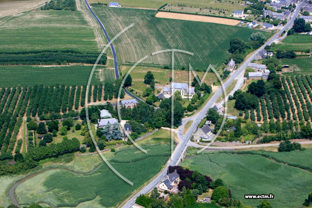 Photo arienne de Pleudihen-sur-Rance (Pont de Cieux)