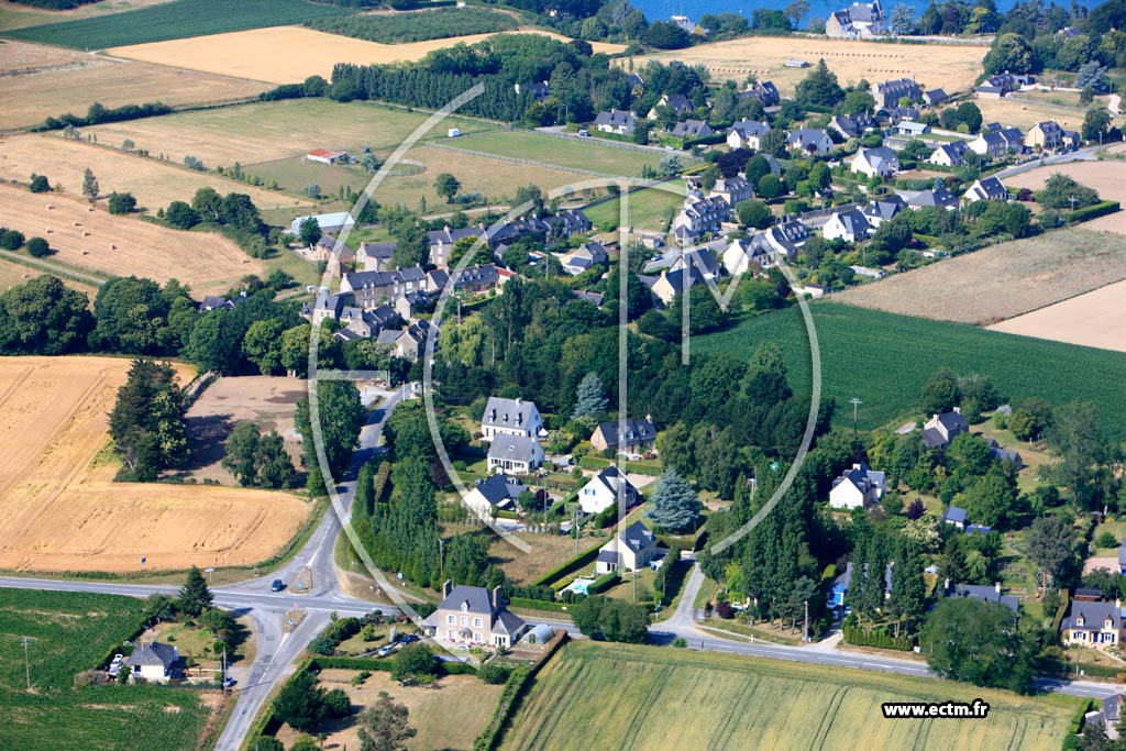 Photo arienne de Pleurtuit (La Moisiais)