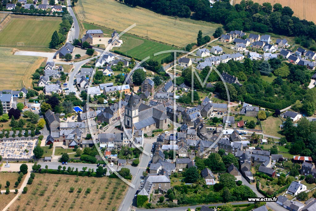 Photo arienne de Plour-sur-Rance