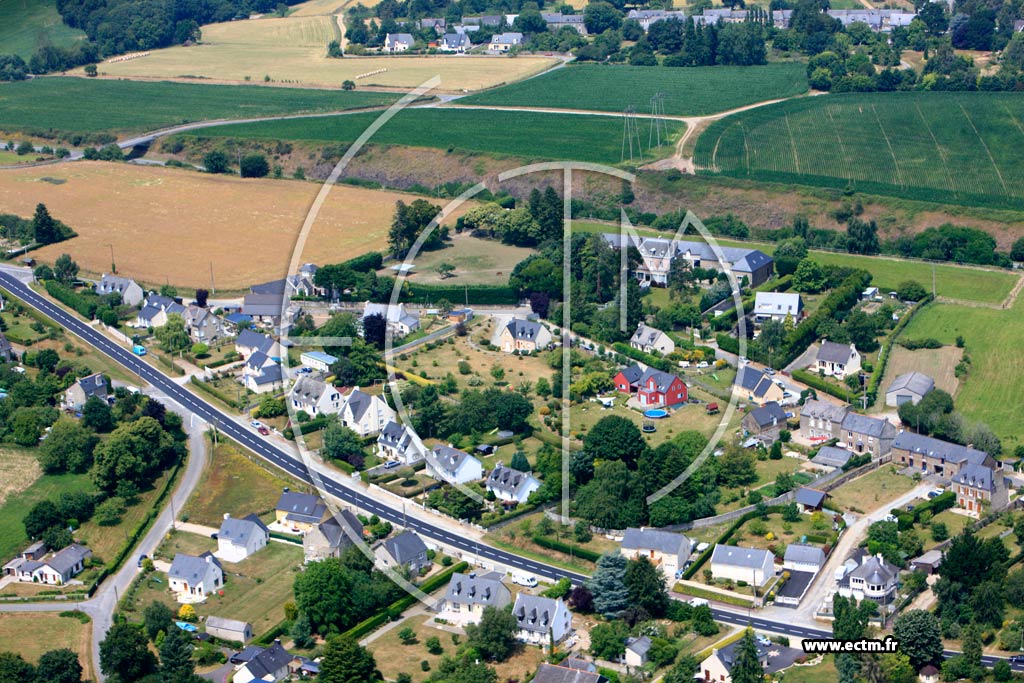 Photo arienne de Plour-sur-Rance (Le Pont Saint-Hubert)