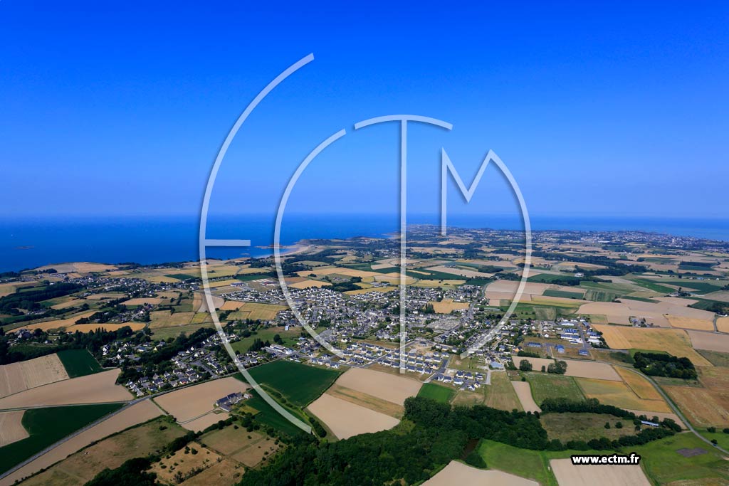 Photo arienne de Saint-Coulomb