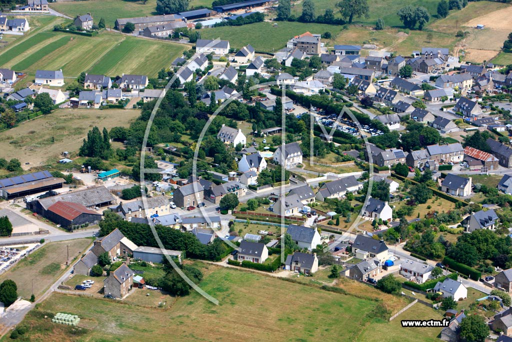 Photo arienne de Saint-Guinoux