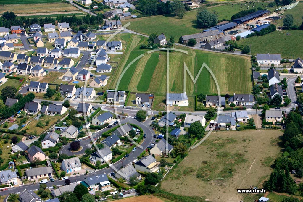 Photo arienne de Saint-Guinoux