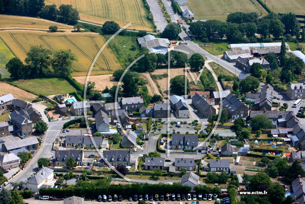 Photo arienne de Saint-Guinoux