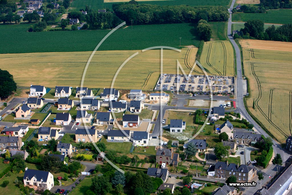 Photo aérienne de Saint-Hélen