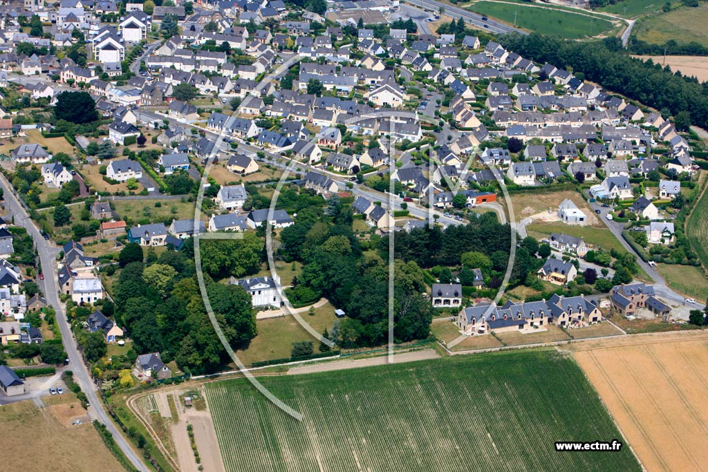 Photo arienne de Saint-Jouan-des-Gurets