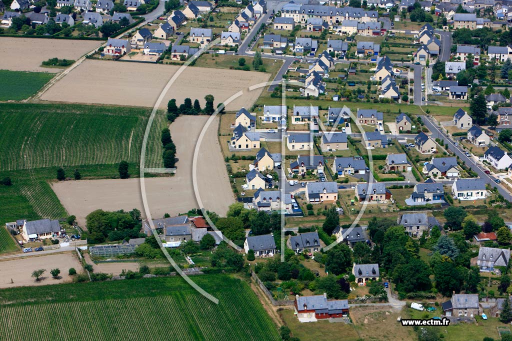 Photo arienne de Saint-Jouan-des-Gurets