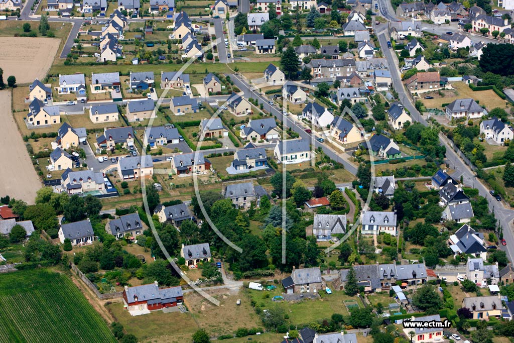 Photo arienne de Saint-Jouan-des-Gurets
