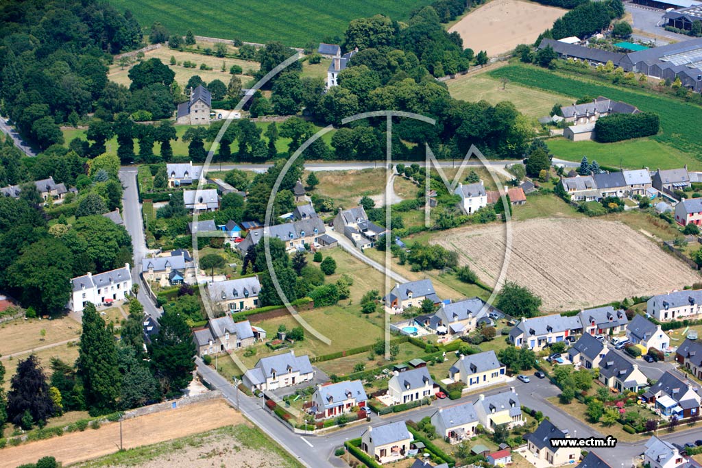 Photo arienne de Saint-Jouan-des-Gurets