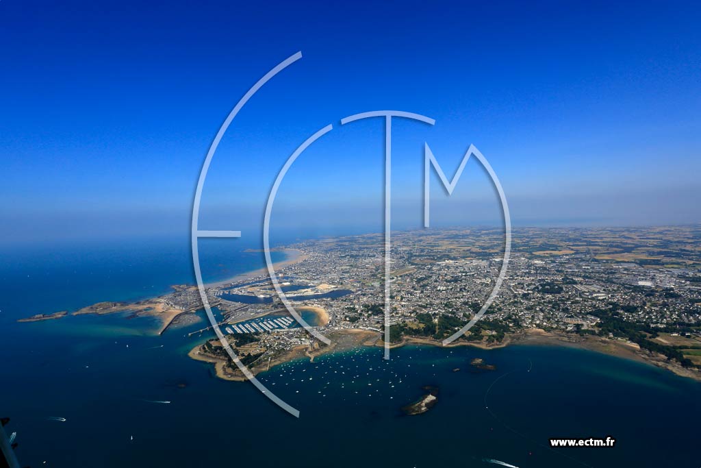 Photo arienne de Saint-Malo