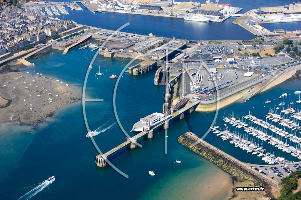 Photo arienne de Saint-Malo