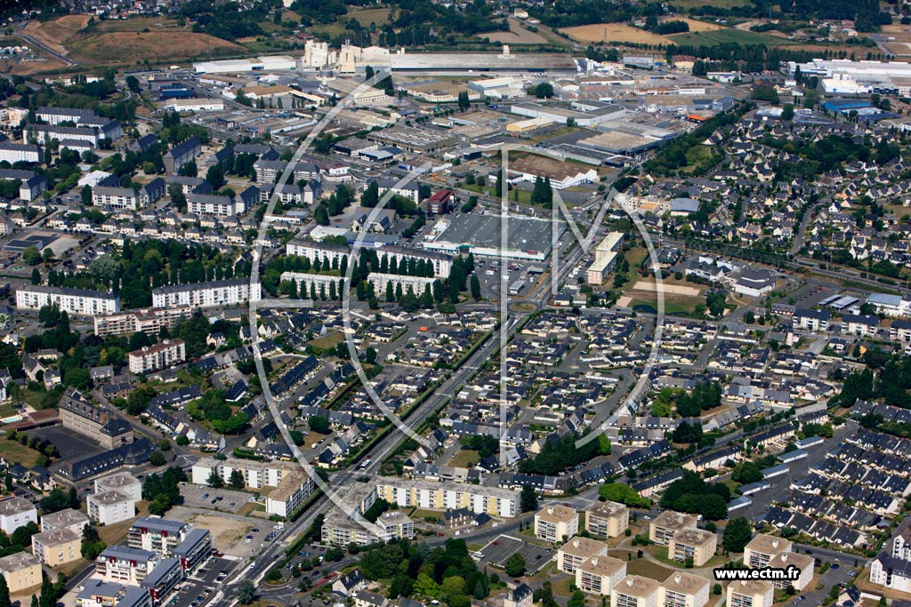 Photo arienne de Saint-Malo (Bellevue-La Guymauvire)