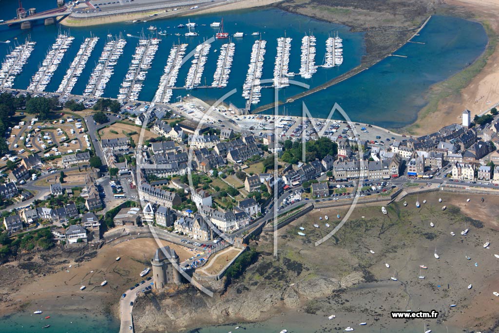 Photo arienne de Saint-Malo (La Cit)