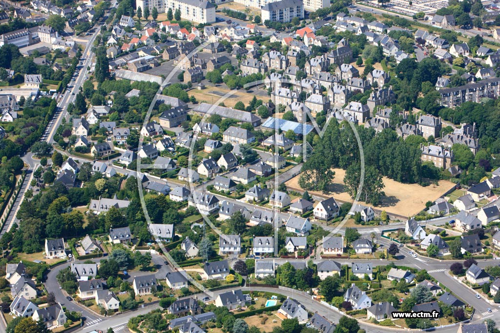 Photo arienne de Saint-Malo (La Flourie-Lorette)